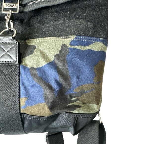 TOMS Green Camo Herringbone Discover Backpack main image 6